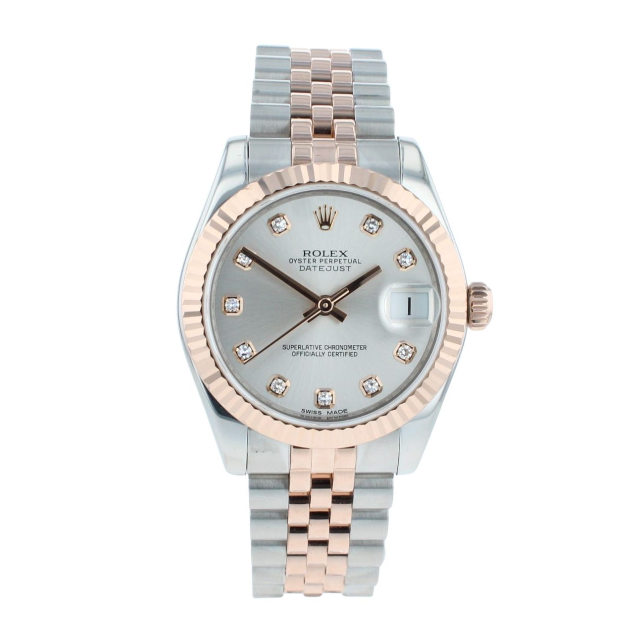 Rolex Datejust Pre Owned Watch Ref 178271