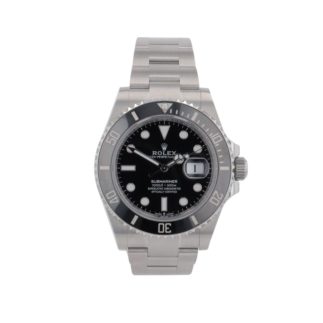 Rolex Submariner Pre Owned Watch Ref 126610LN