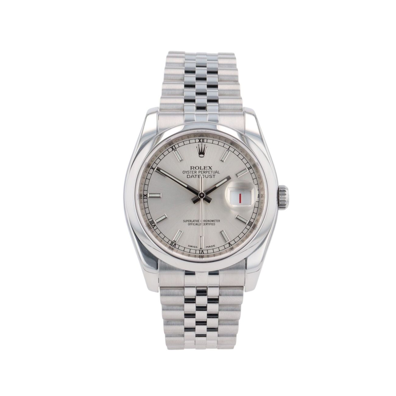Rolex Datejust Pre Owned Watch Ref 116200
