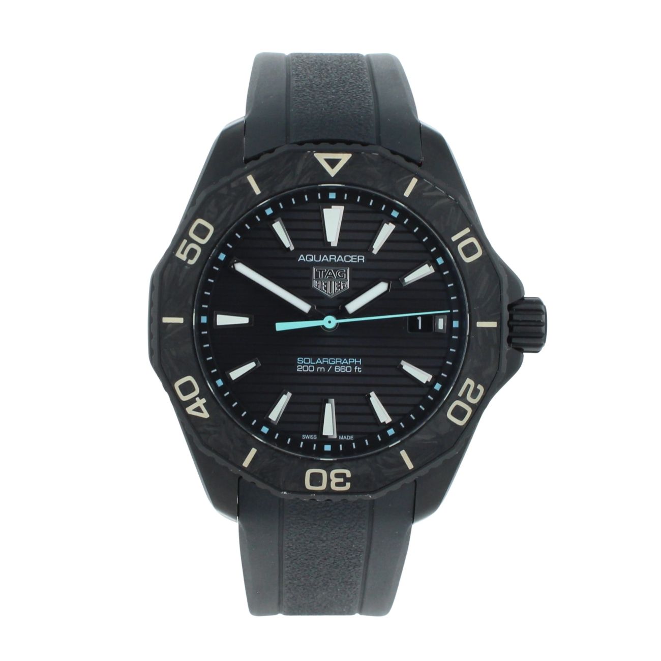 Tag Heuer Aquaracer 'Solargraph' Pre Owned Watch Ref WBP1112