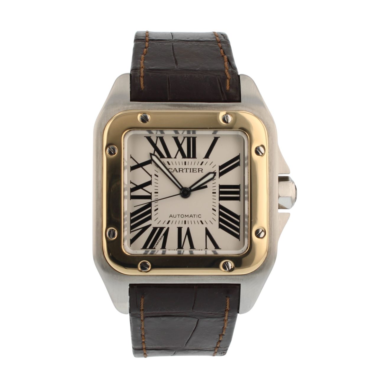 Cartier Santos 100 Pre Owned Watch Ref 2656