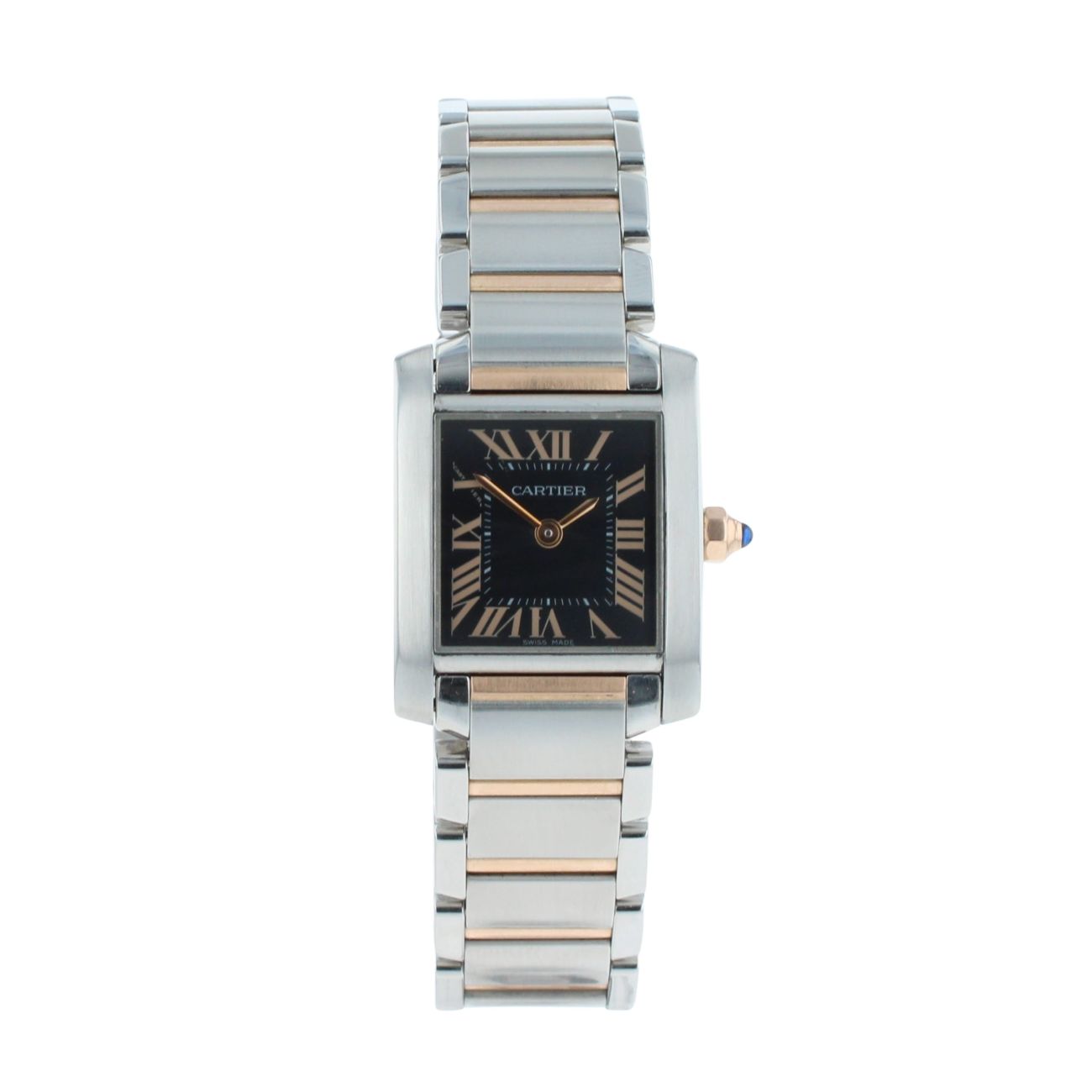 Cartier Tank Francaise Pre Owned Watch Ref 3217