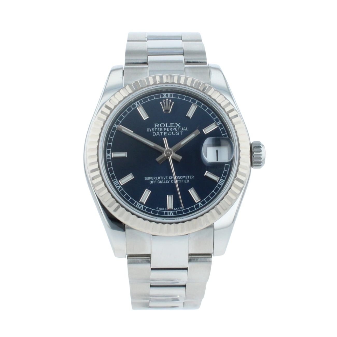 Rolex Datejust Pre Owned Watch Ref 178274