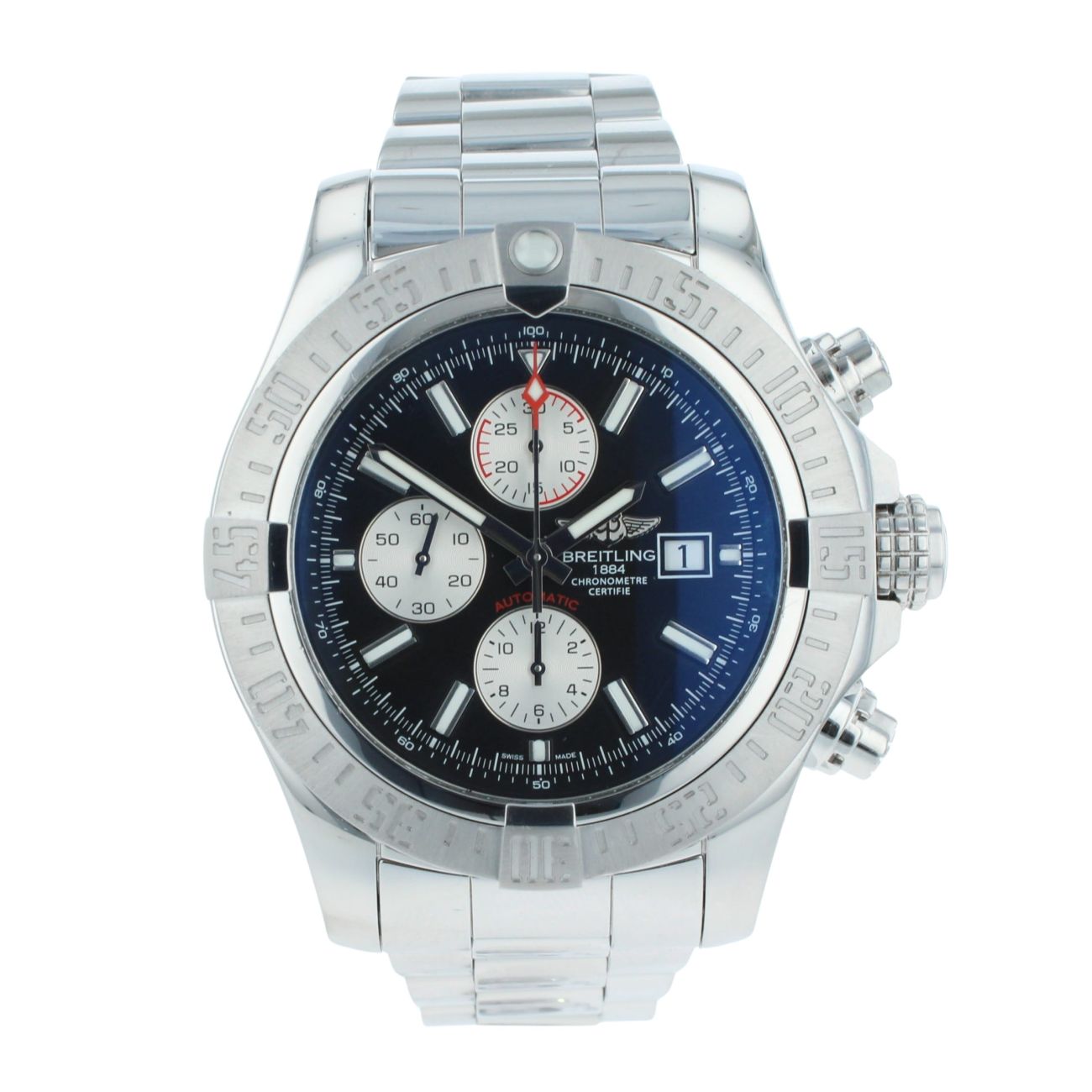 Breitling Super Avenger II Pre Owned Watch Ref A13371