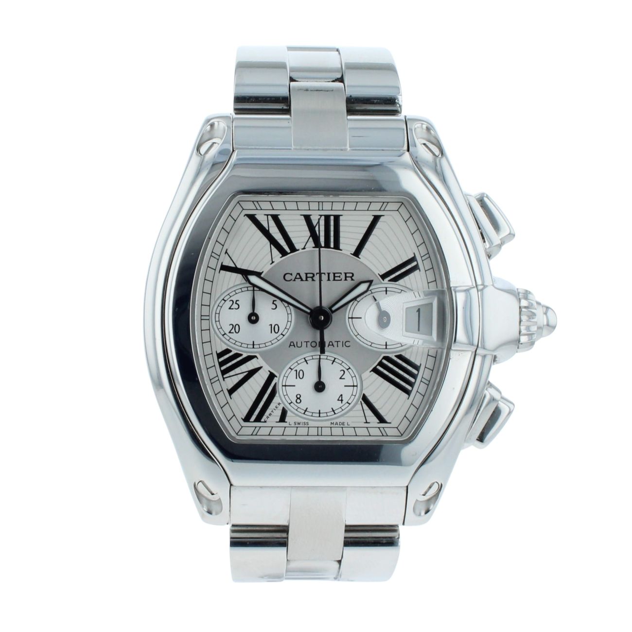 Cartier Roadster Pre Owned Watch Ref 2618