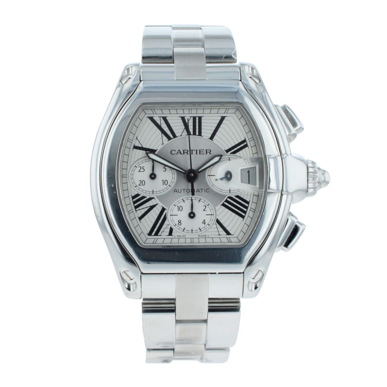 Cartier Roadster Pre Owned Watch Ref 2618