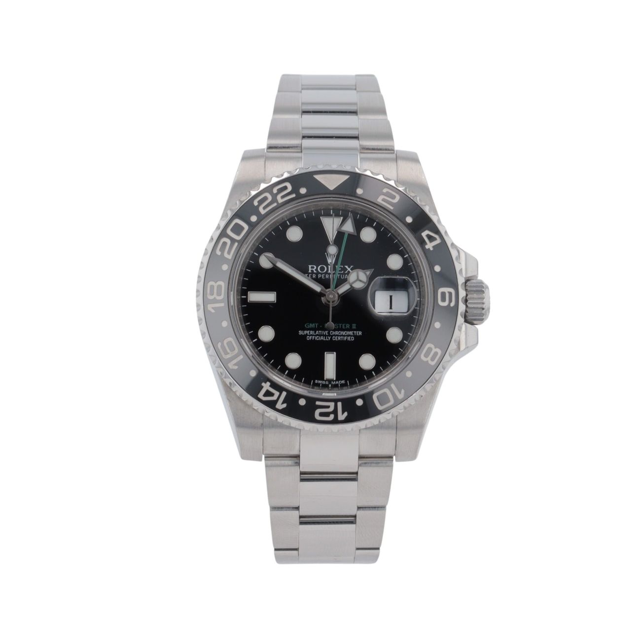 Rolex GMT Master Pre Owned Watch Ref 116710LN