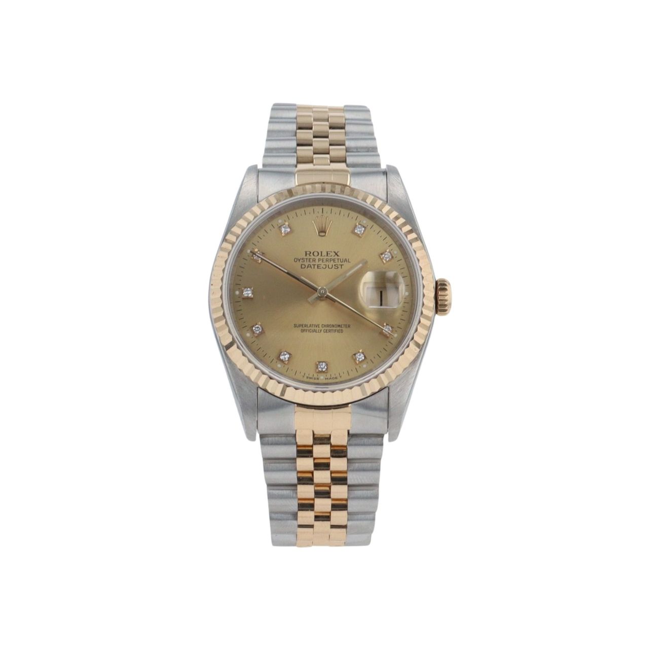 Rolex Datejust Pre Owned Watch Ref 16233