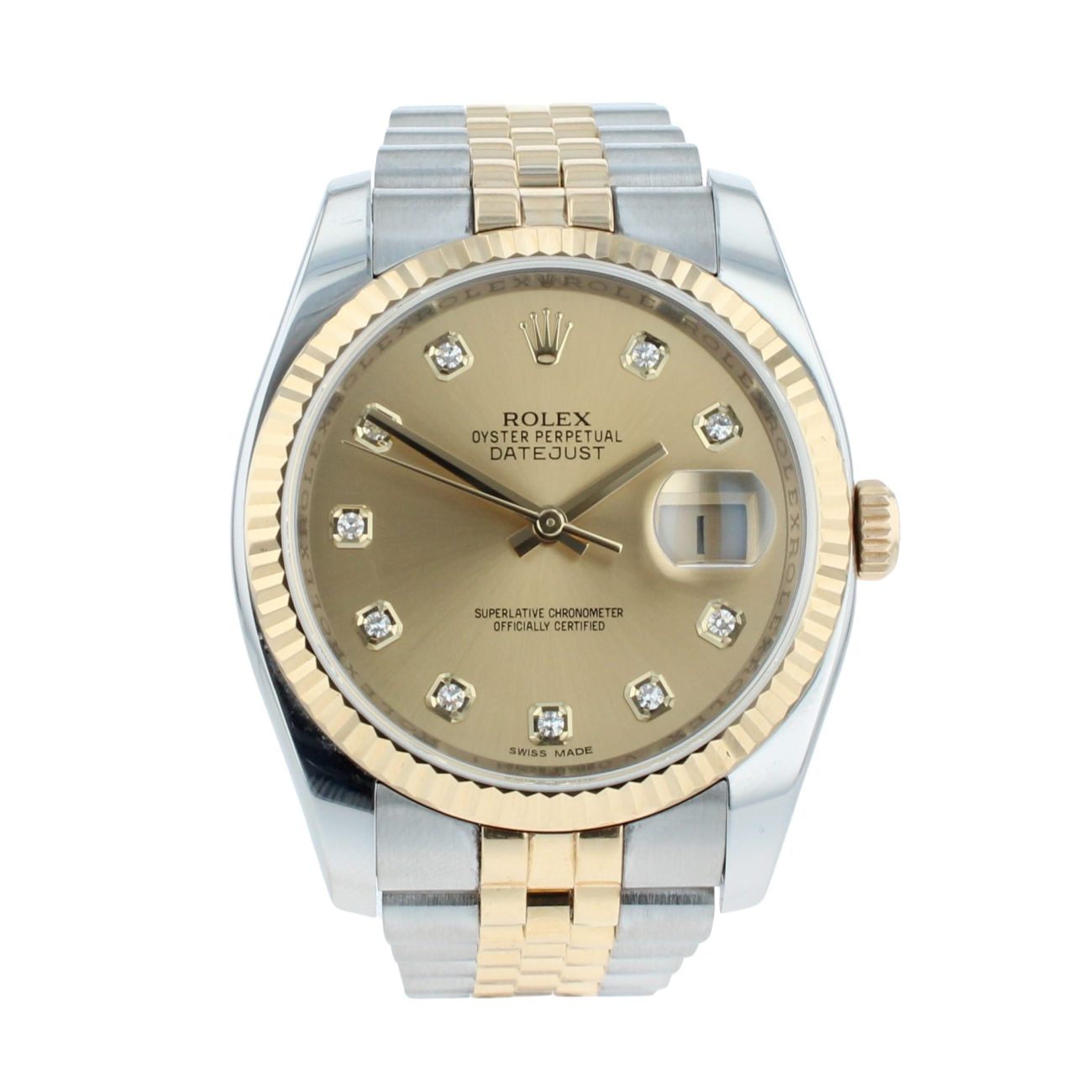 Rolex Datejust Pre Owned Watch Ref 116233
