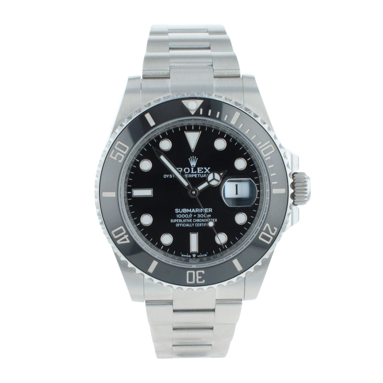 Rolex Submariner Pre Owned Watch Ref 126610LN
