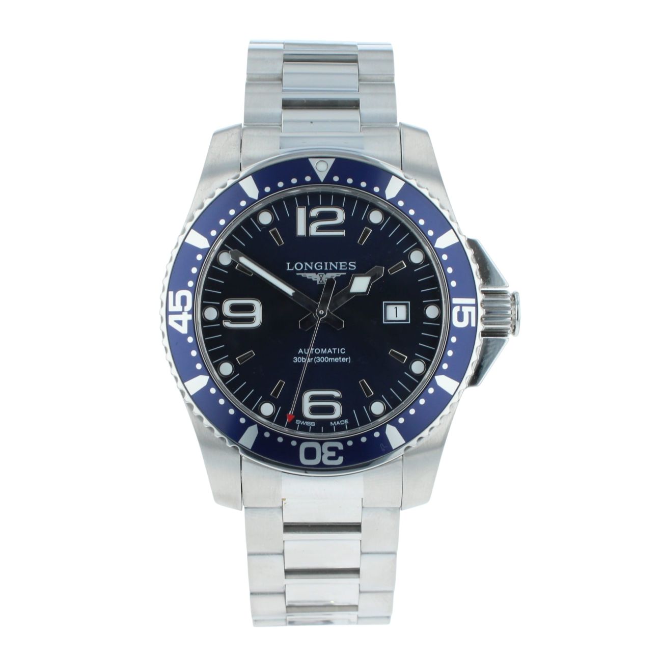 Longines Hydro Conquest Pre Owned Watch Ref L3.841.4