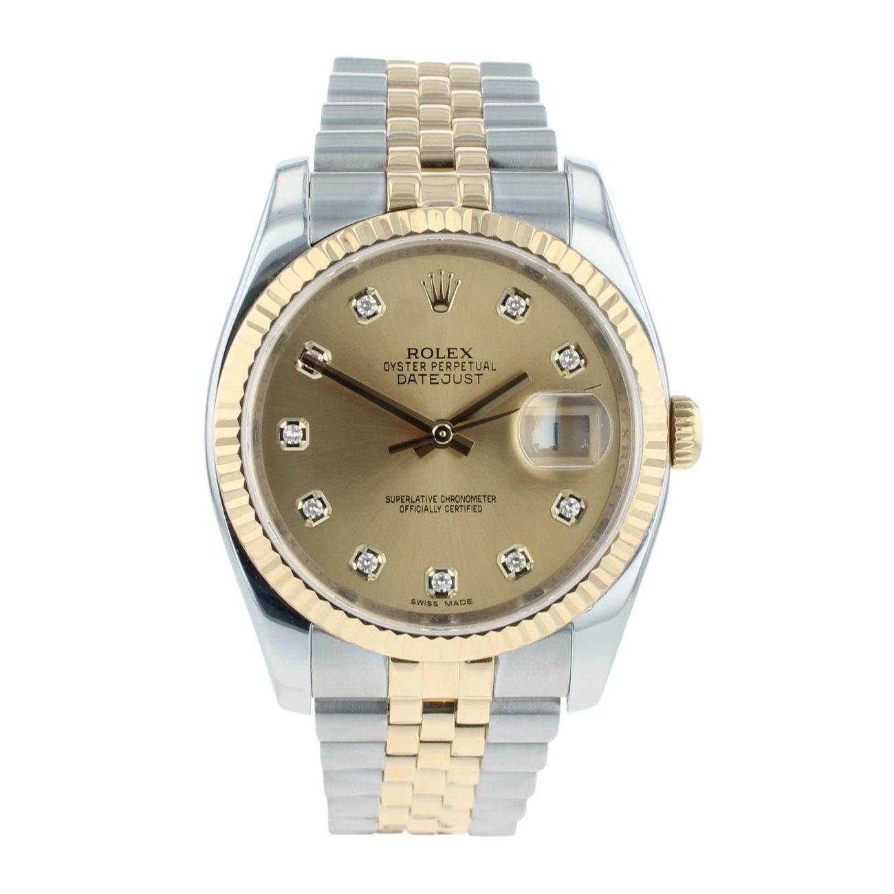 Rolex Datejust Pre Owned Watch Ref 116233