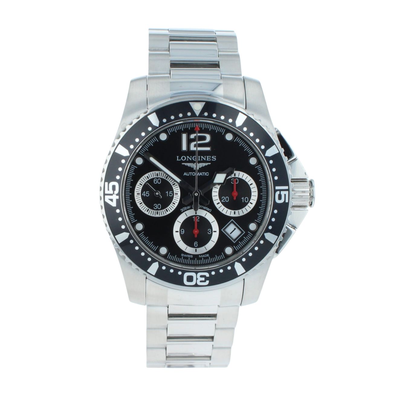 Longines Hydro Conquest Pre Owned Watch Ref L3.744.4
