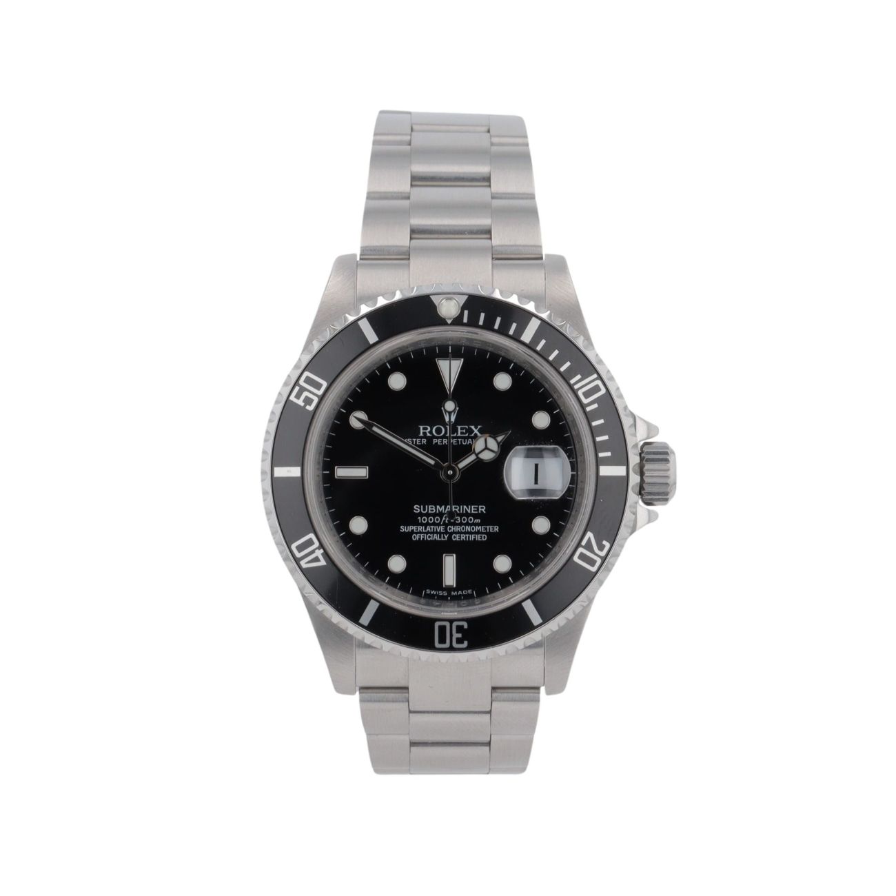 Rolex Submariner Pre Owned Watch Ref 16610