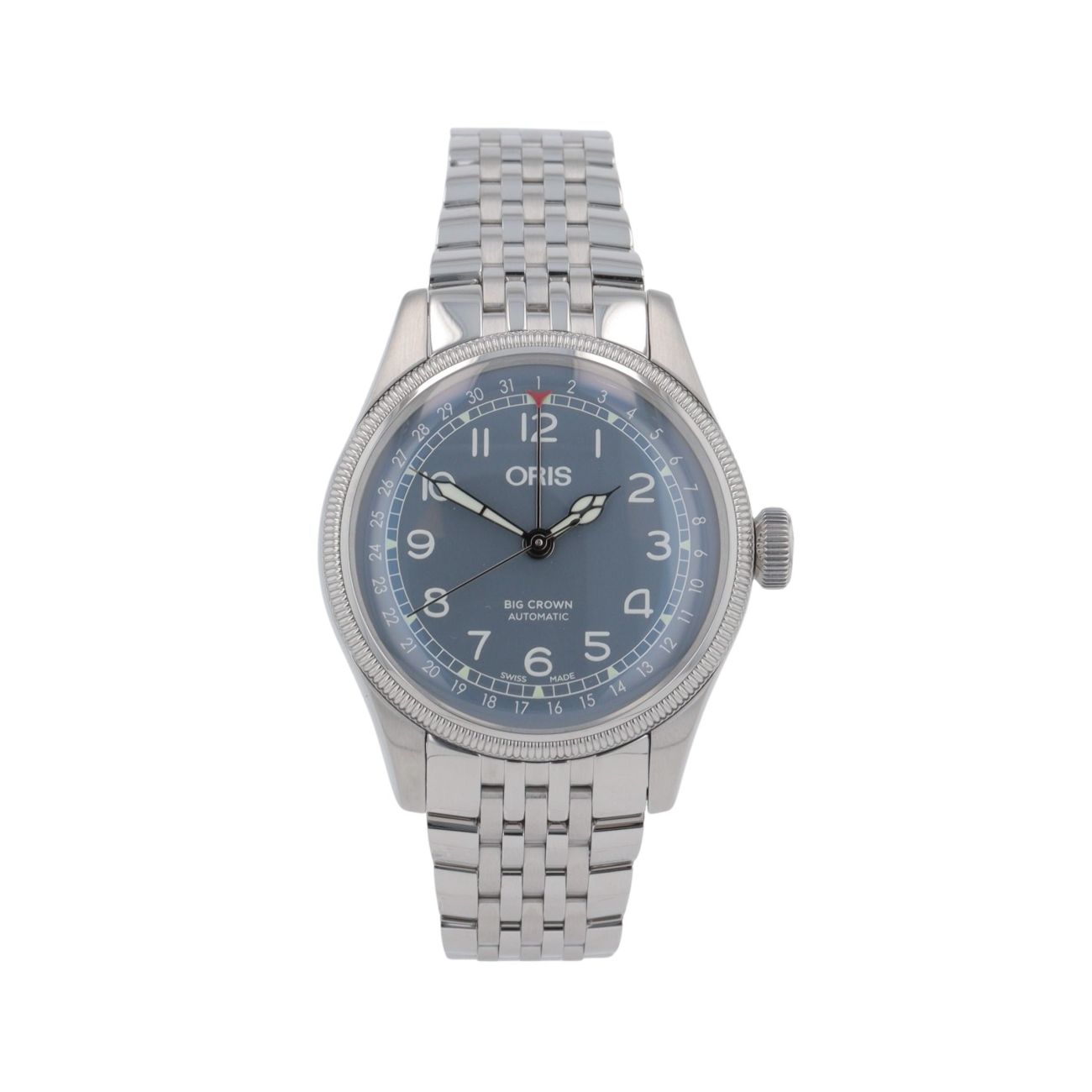 Oris Big Crown Pointer Pre Owned Watch Ref 7741
