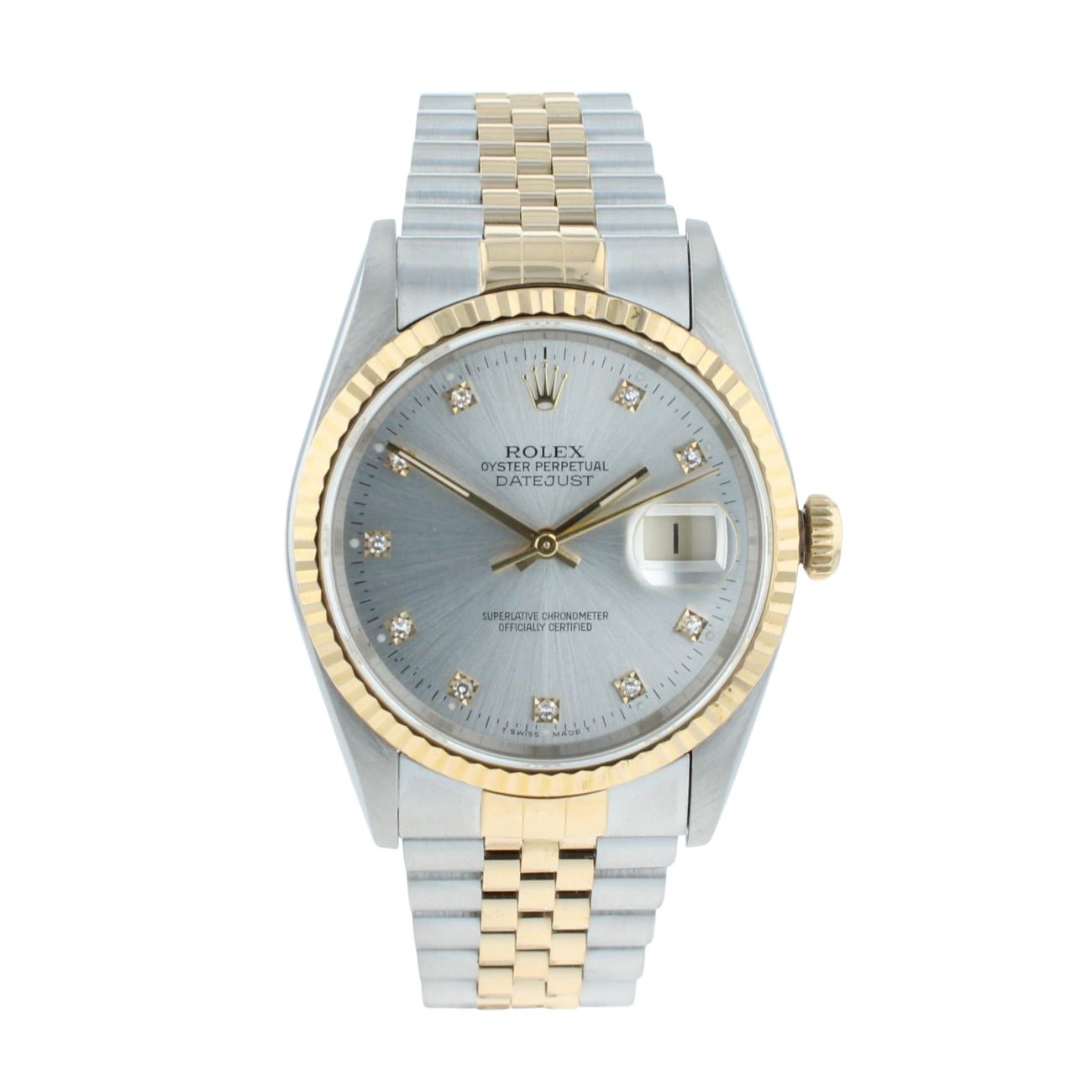 Rolex Datejust Pre Owned Watch Ref 16233