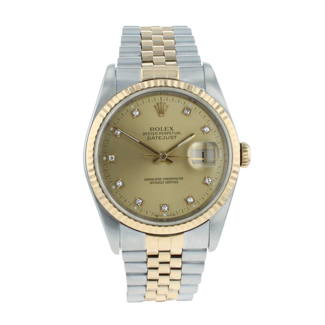 Rolex Datejust Pre Owned Watch Ref 16233