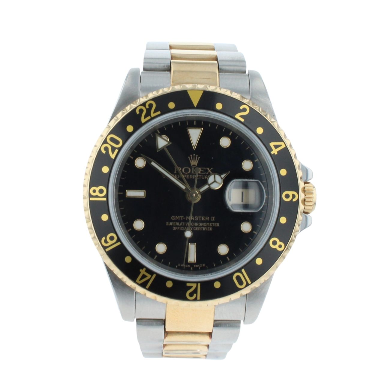 Rolex GMT Master II Pre Owned Watch Ref 16713