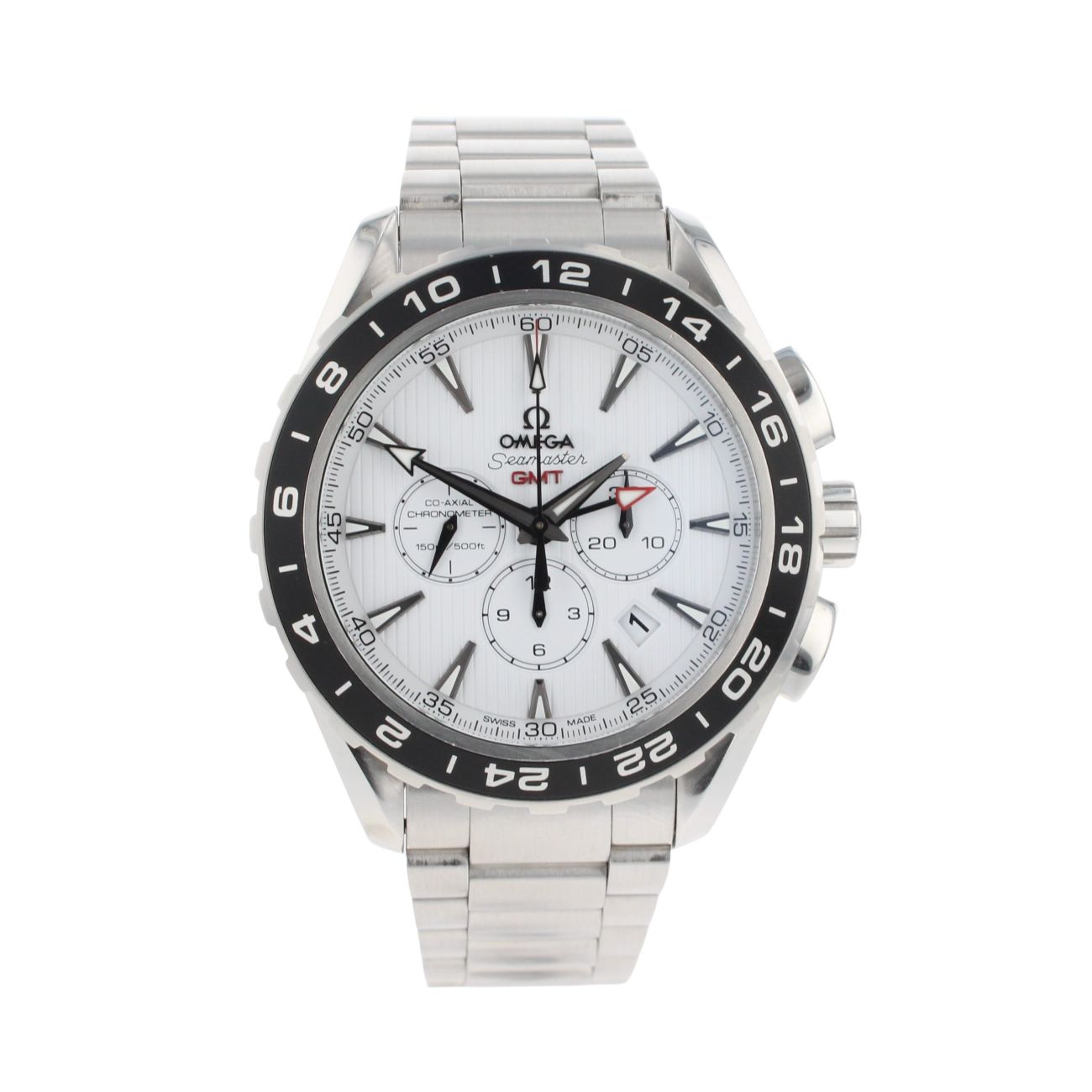 Omega Seamaster GMT Pre Owned Watch Ref 23110445204001