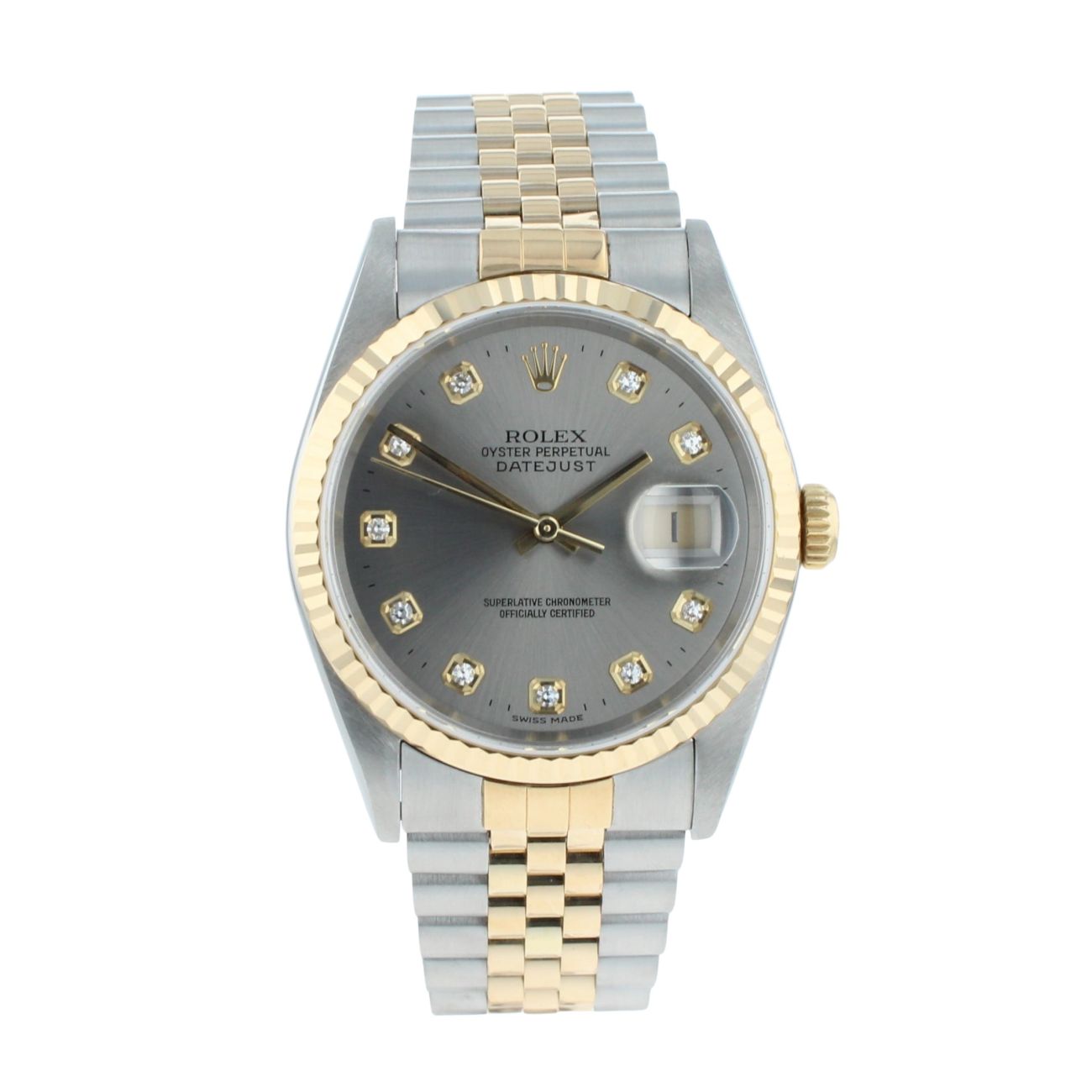 Rolex Datejust Pre Owned Watch Ref 16233