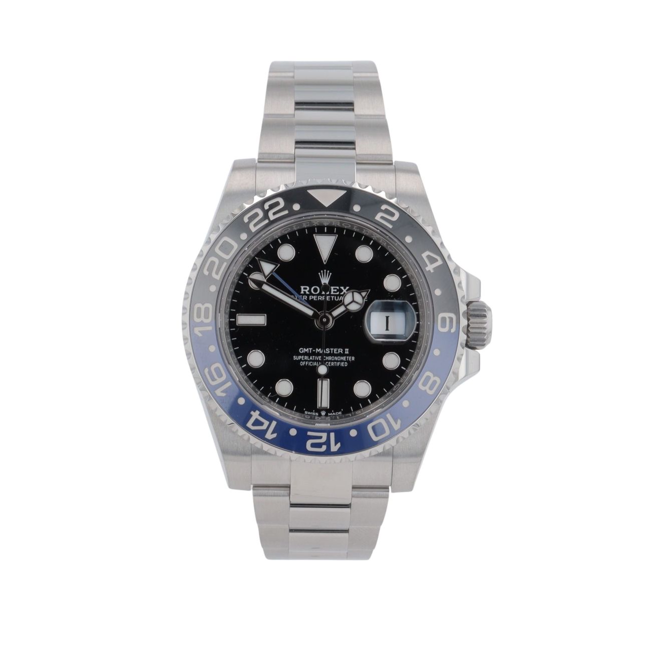 Rolex GMT Master II Pre Owned Watch Ref 126710BLNR