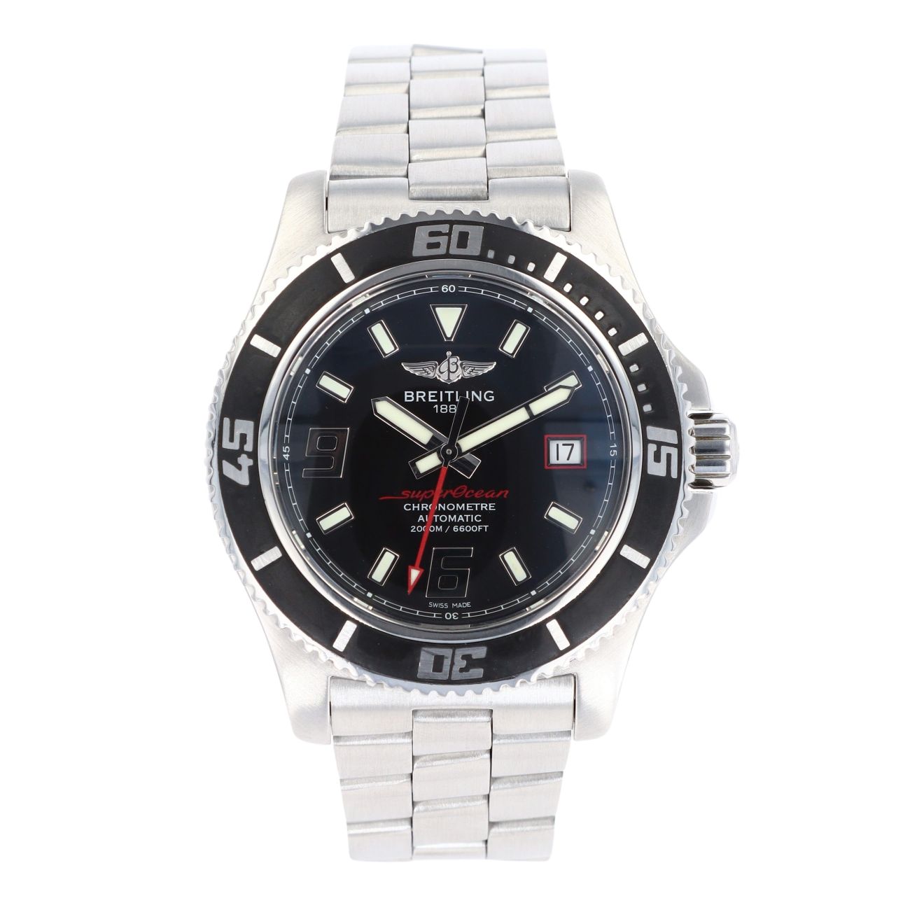 Breitling Superocean Pre Owned Watch Ref A17391