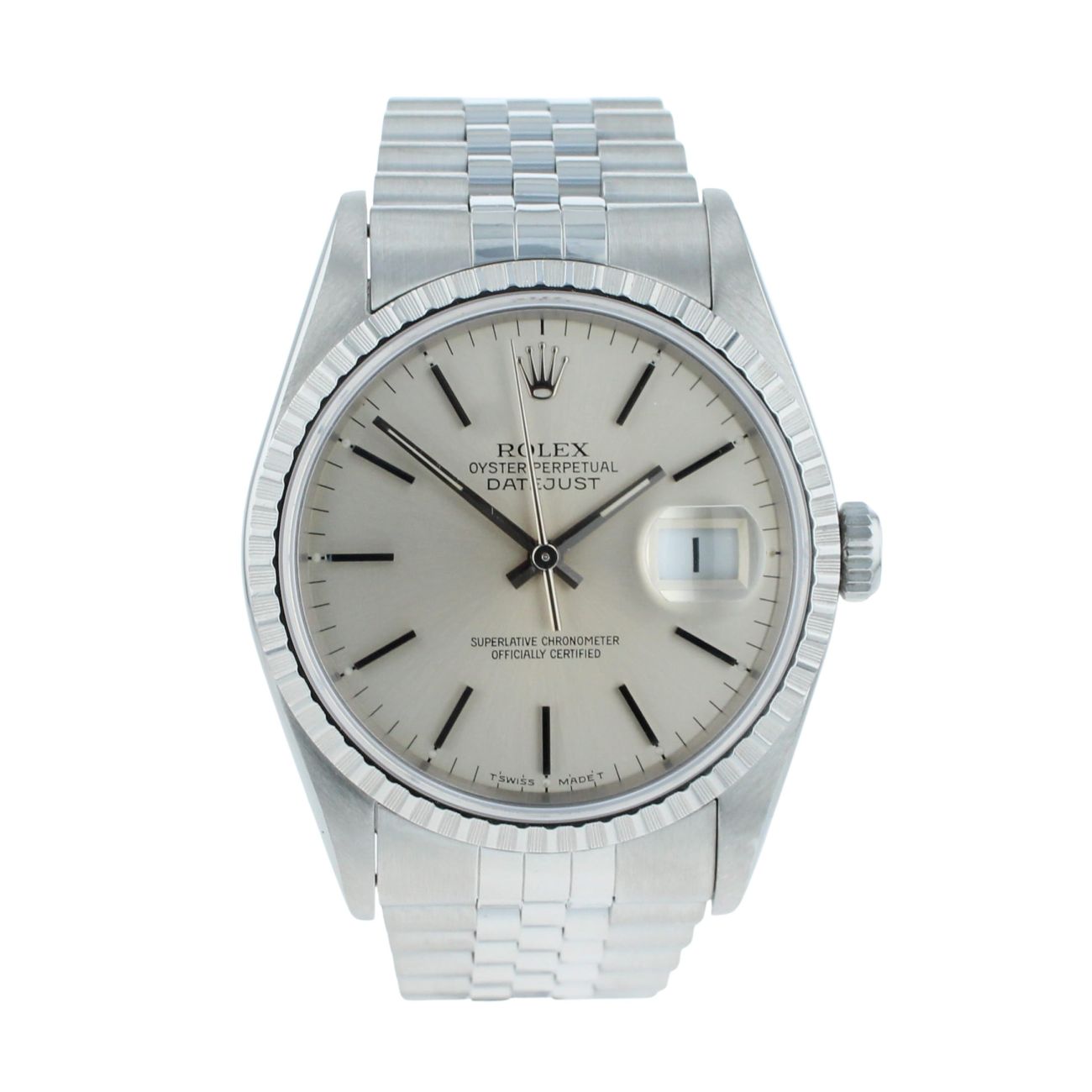 Rolex Datejust Pre Owned Watch Ref 16220