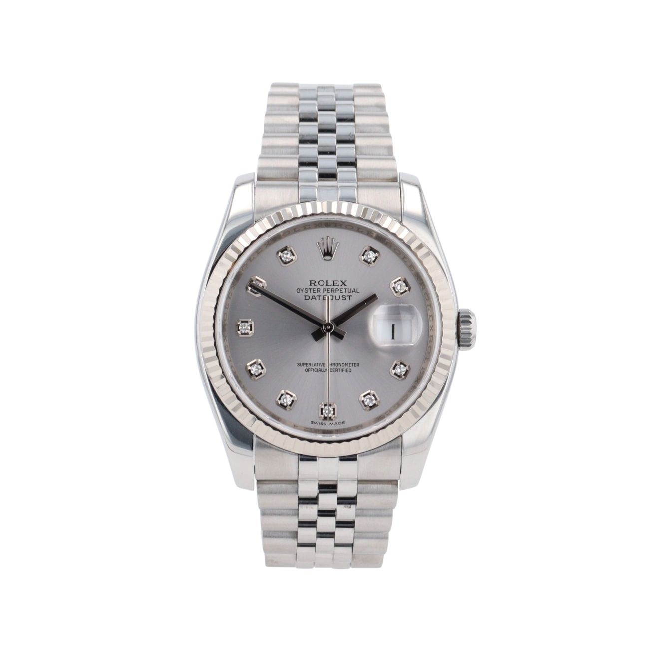 Rolex Datejust Pre Owned Watch Ref 116234