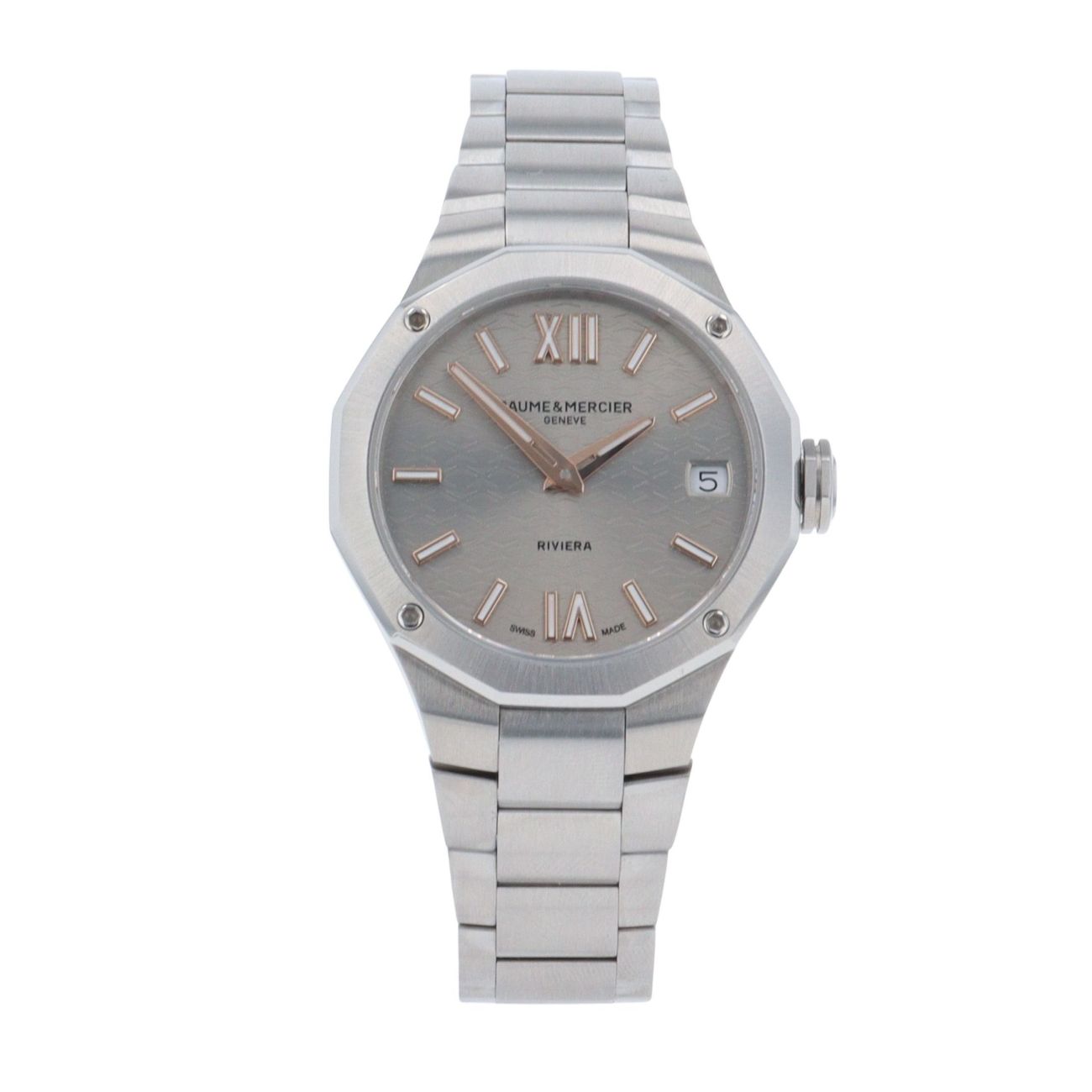 Baume & Mercier Riviera Pre Owned Watch Ref M0A10810