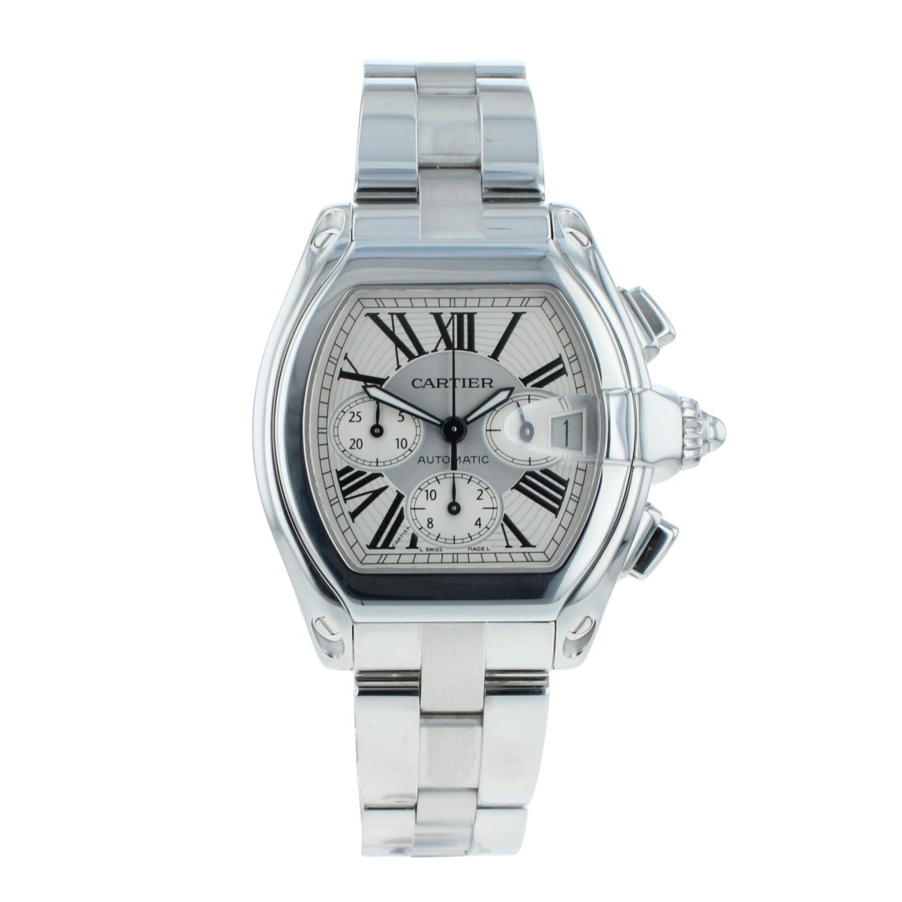 Cartier Roadster Pre Owned Watch Ref 2618