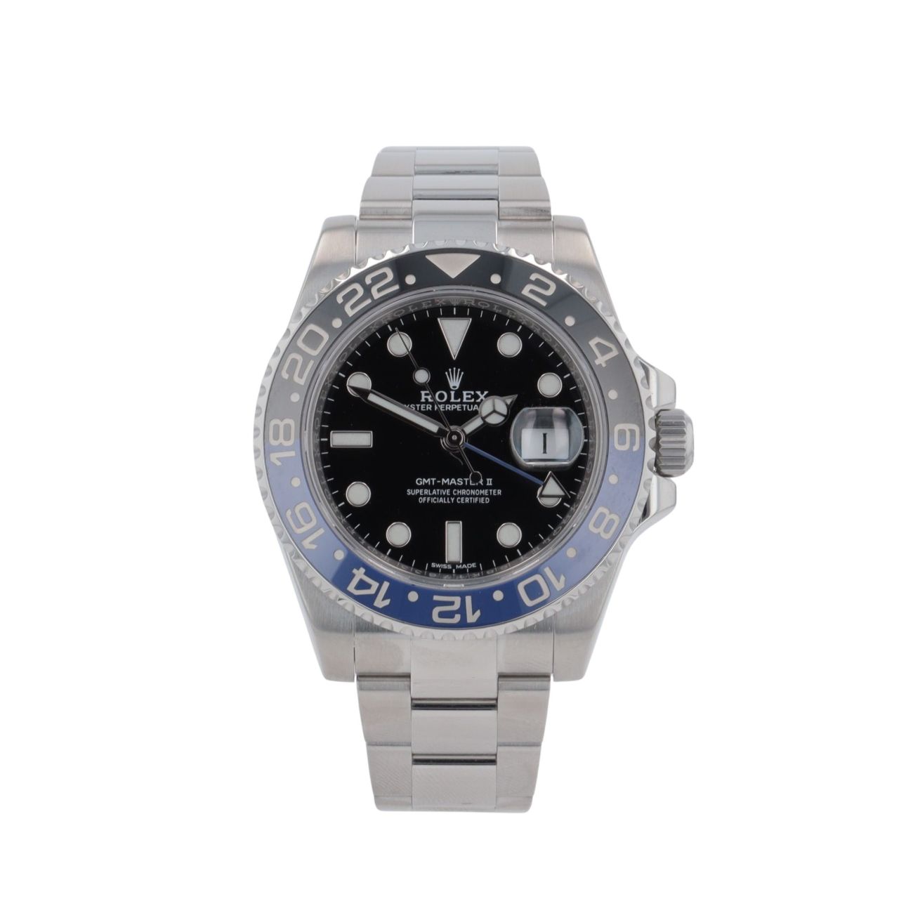 Rolex GMT Master II 'Batman' Pre Owned Watch Ref 116710BLNR