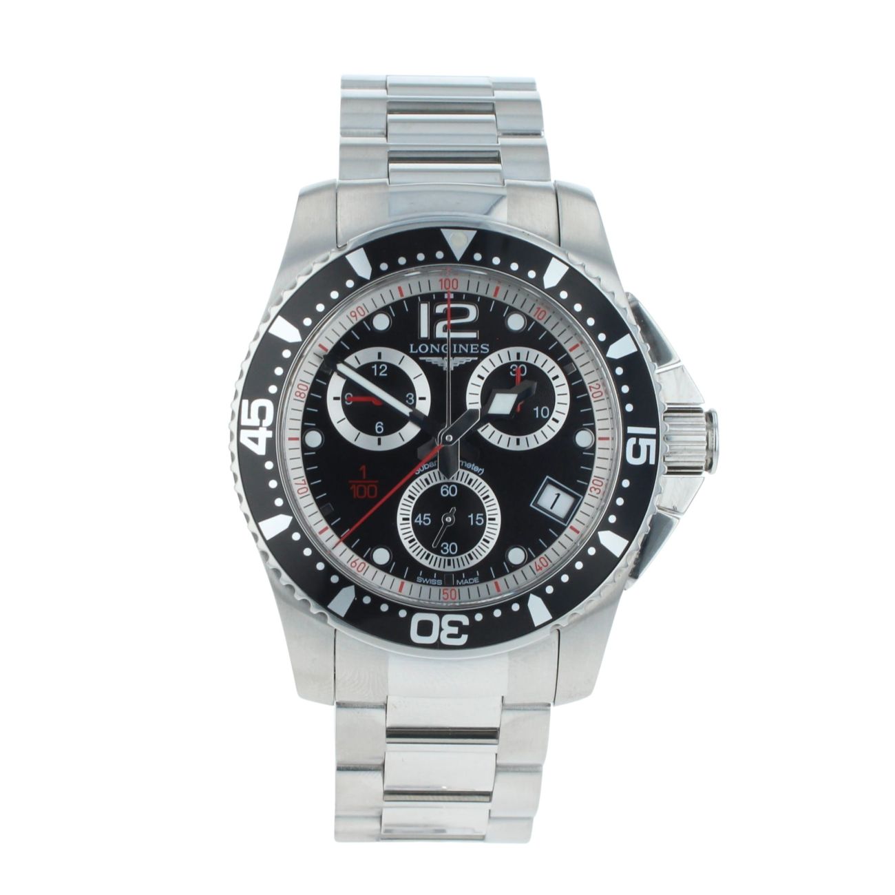 Longines Hydro Conquest Pre Owned Watch Ref L3.743.4