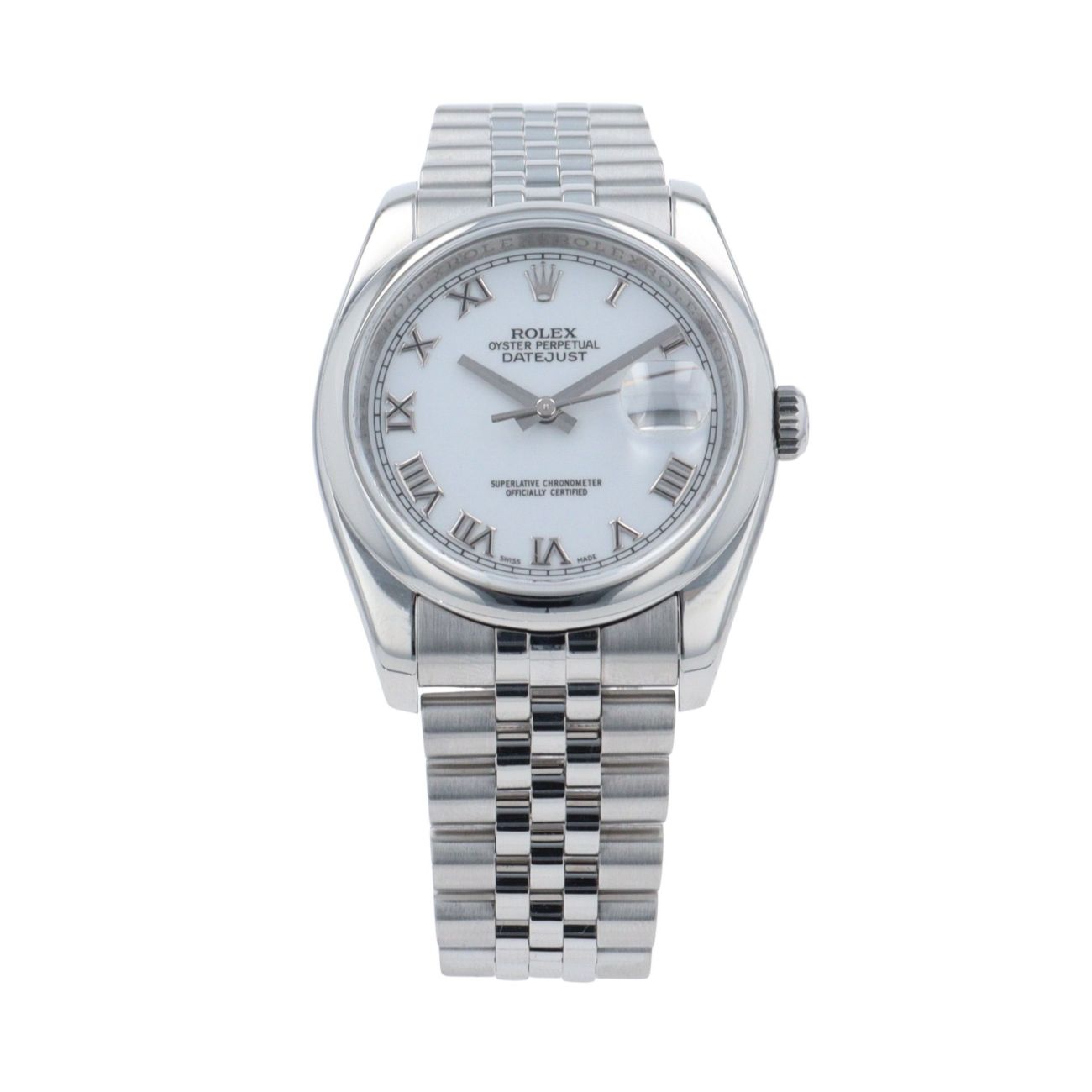 Rolex Datejust Pre Owned Watch Ref 116200