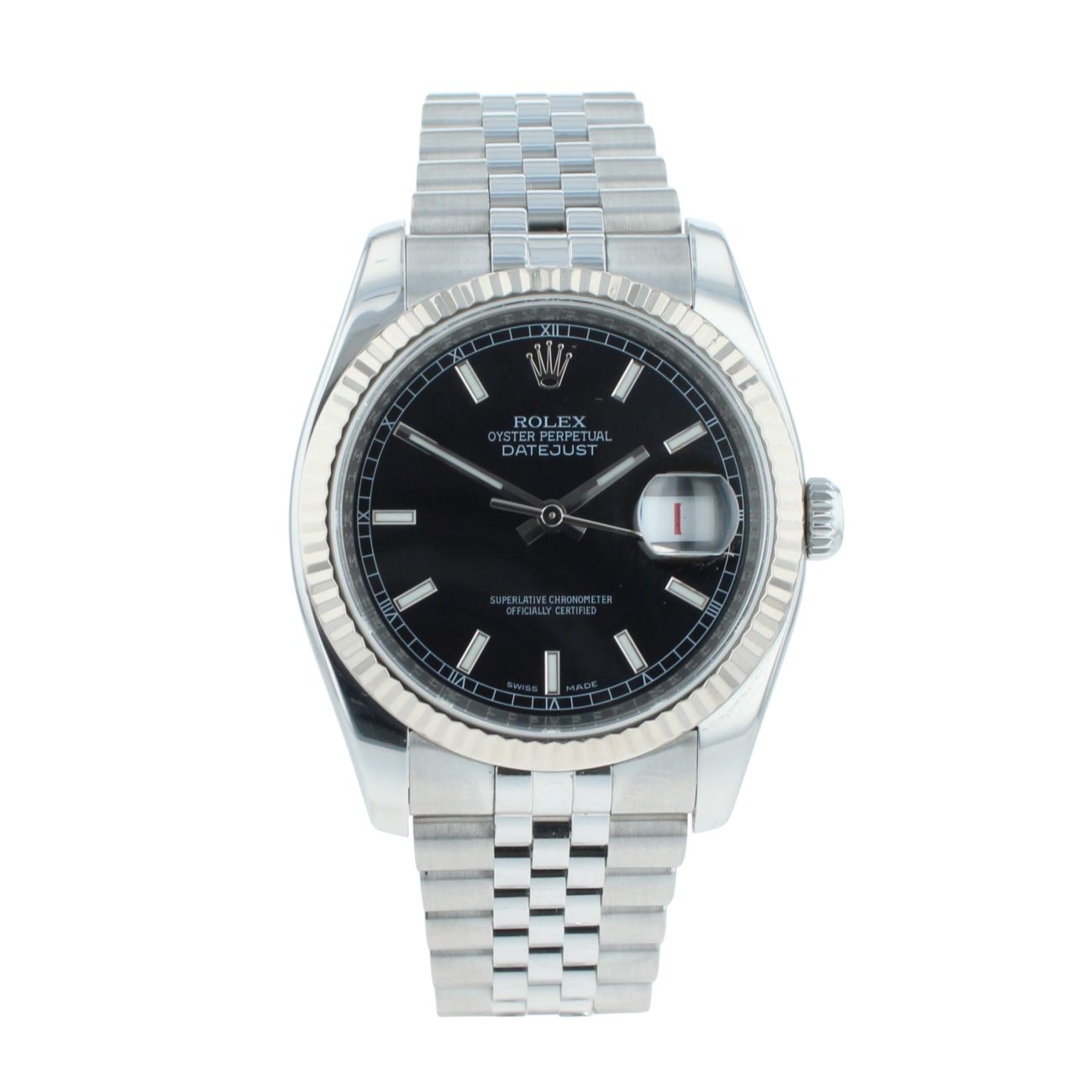 Rolex Datejust Pre Owned Watch Ref 116234