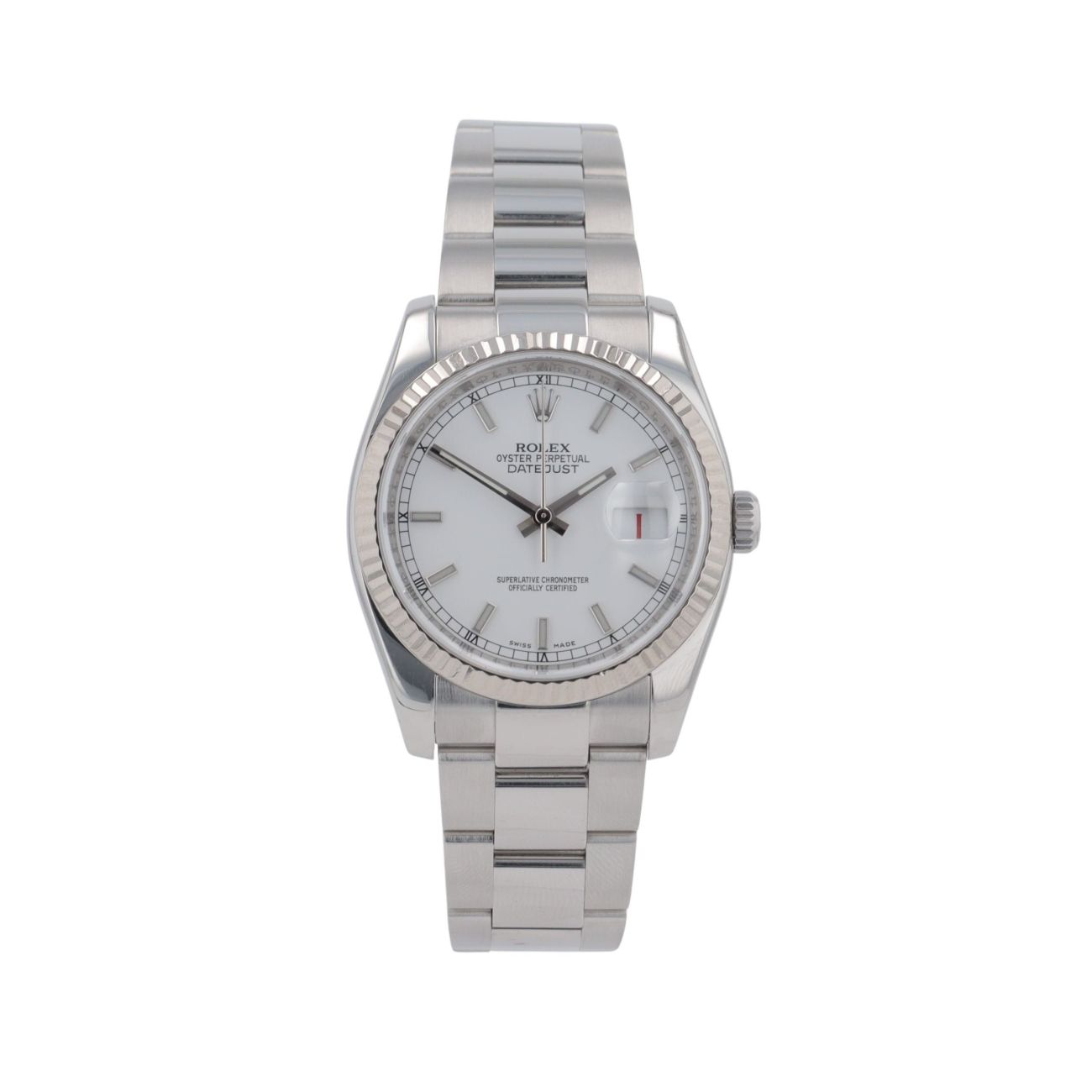 Rolex Datejust Pre Owned Watch Ref 116234