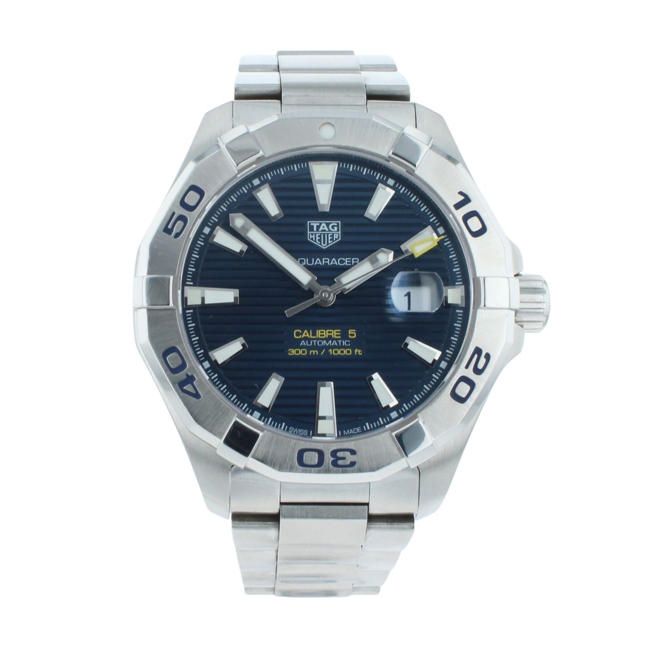 Tag Heuer Aquaracer Pre Owned Watch Ref WAY2012