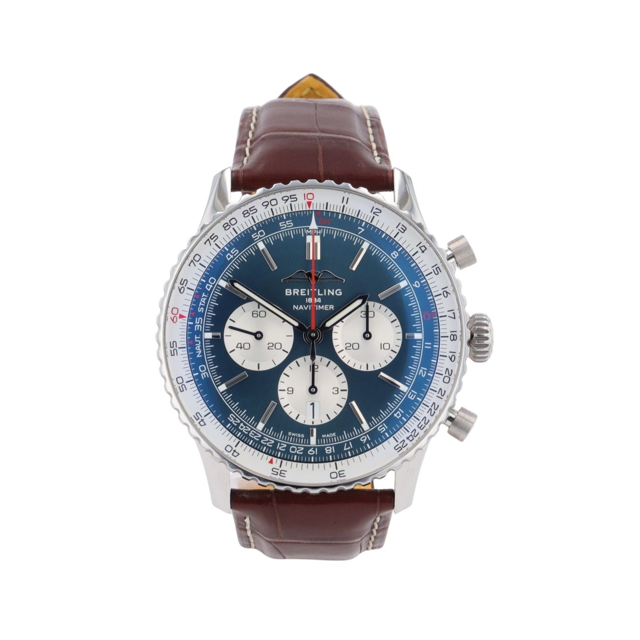 Breitling Navitimer Pre Owned Watch Ref AB0137