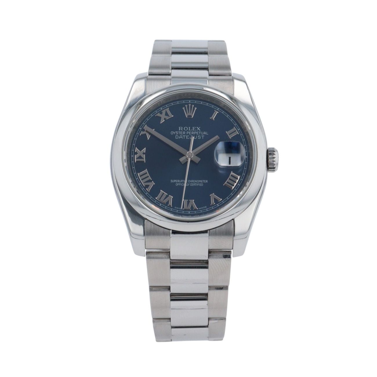 Rolex Datejust Pre Owned Watch Ref 116200