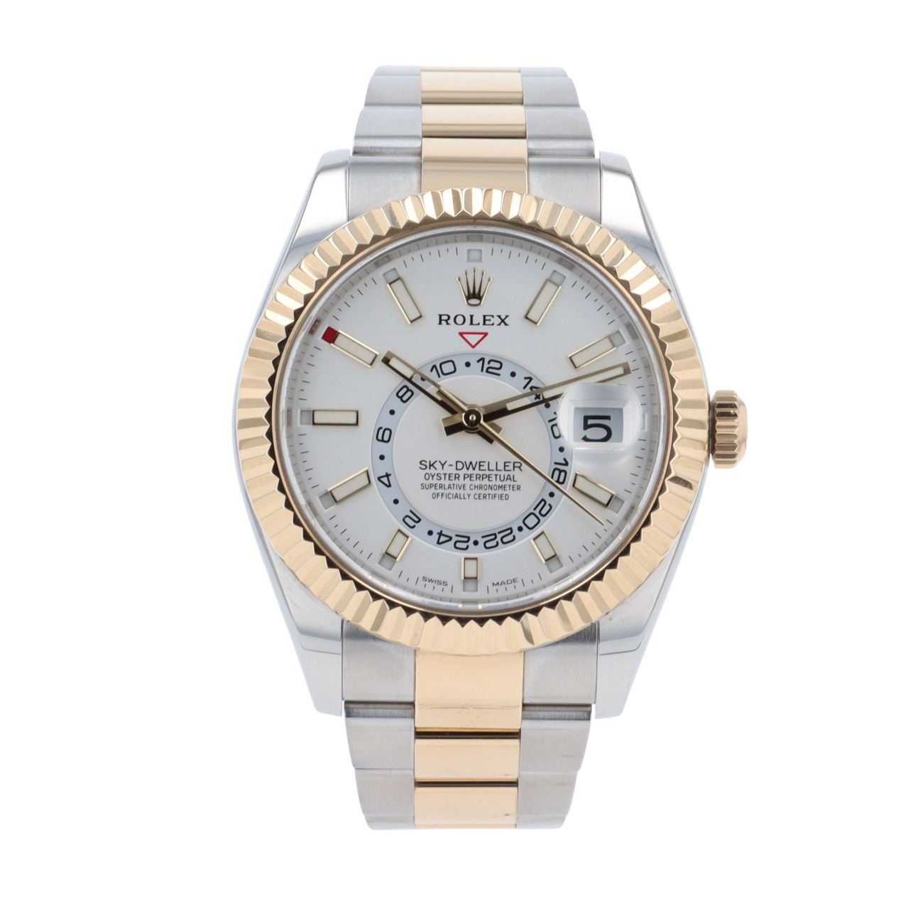 Rolex Sky Dweller Pre Owned Watch Ref 326933