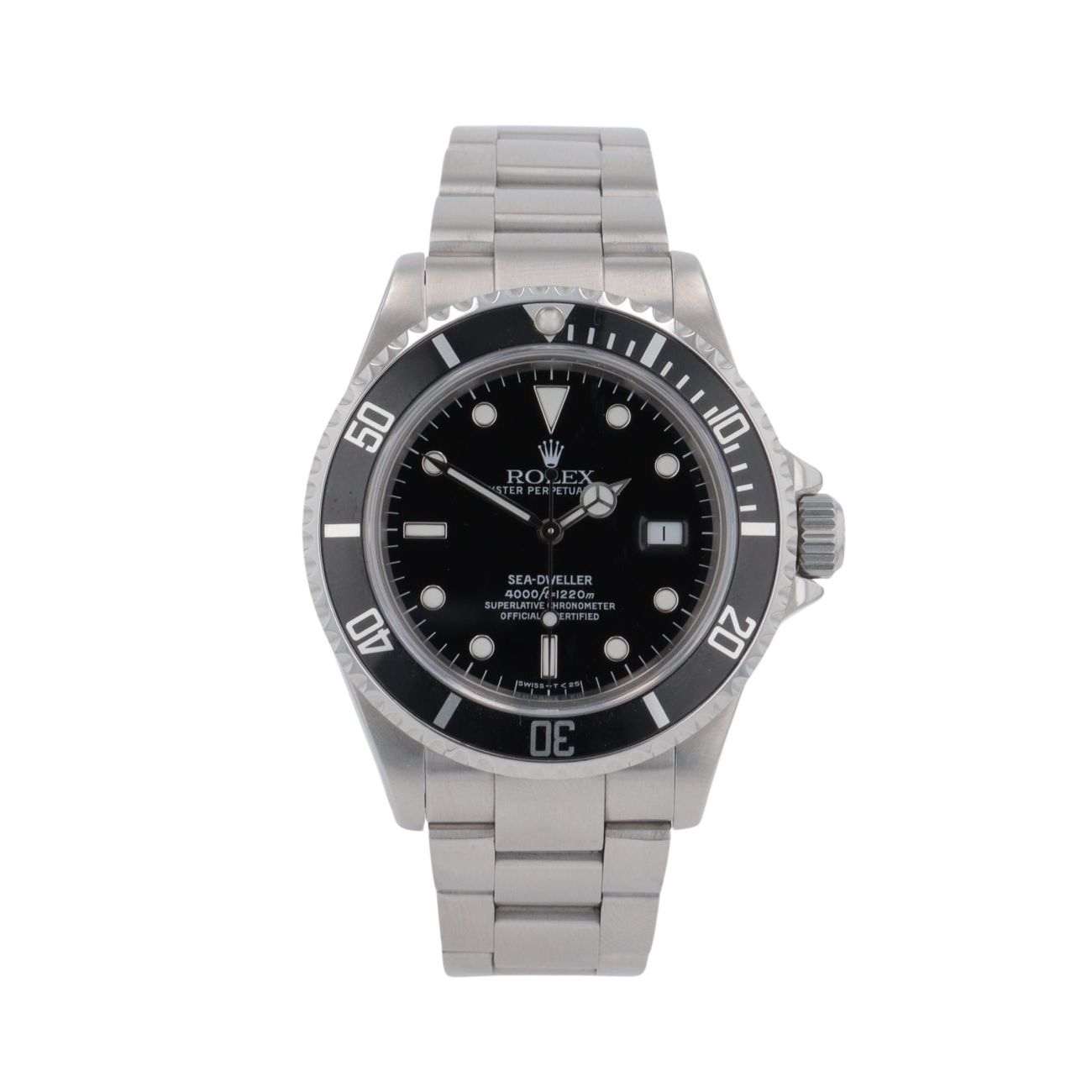 Rolex Sea Dweller Pre Owned Watch Ref 16600