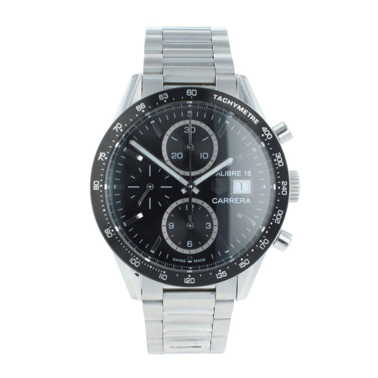 Tag Heuer Carrera Pre Owned Watch Ref CV201AJ