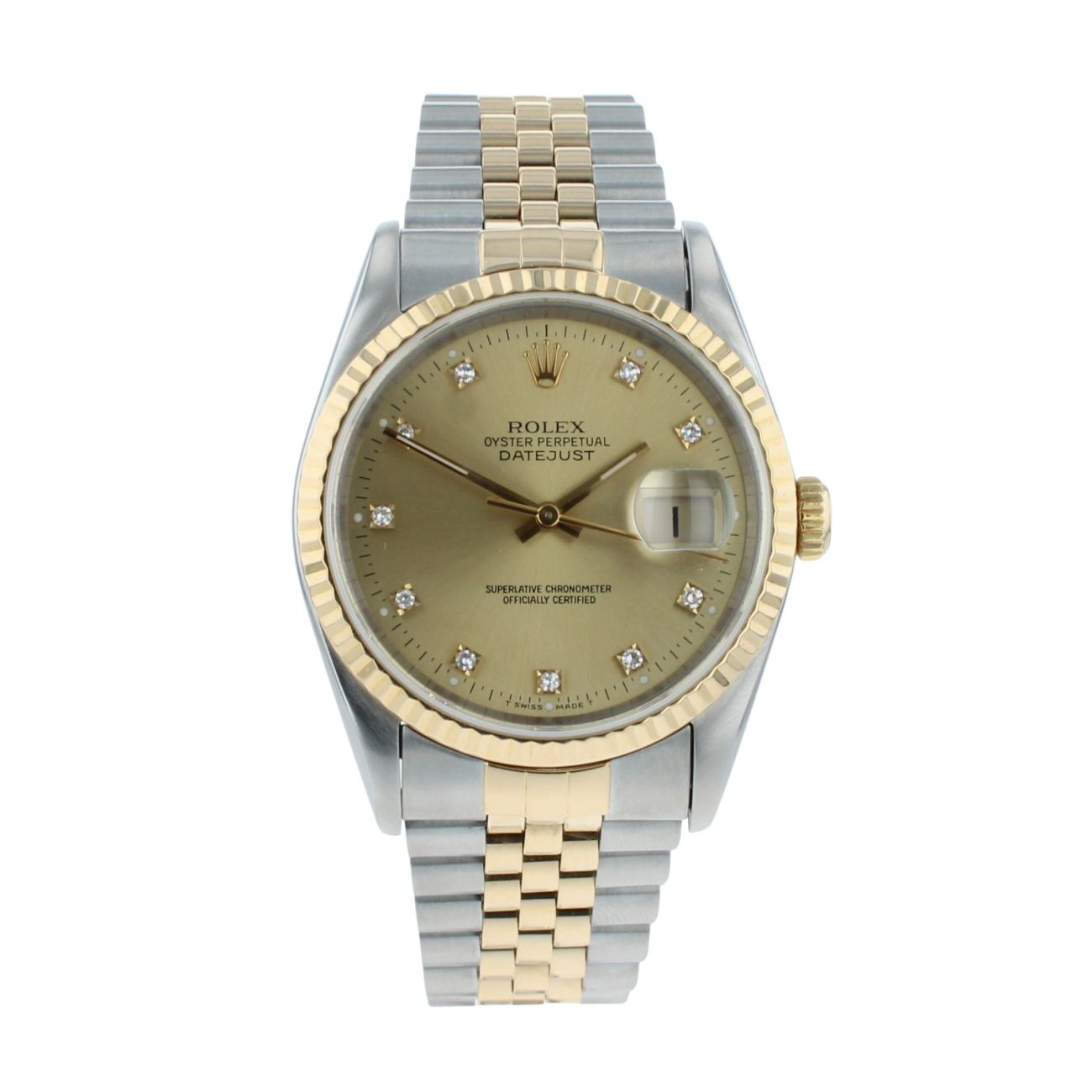 Rolex Datejust Pre Owned Watch Ref 16233