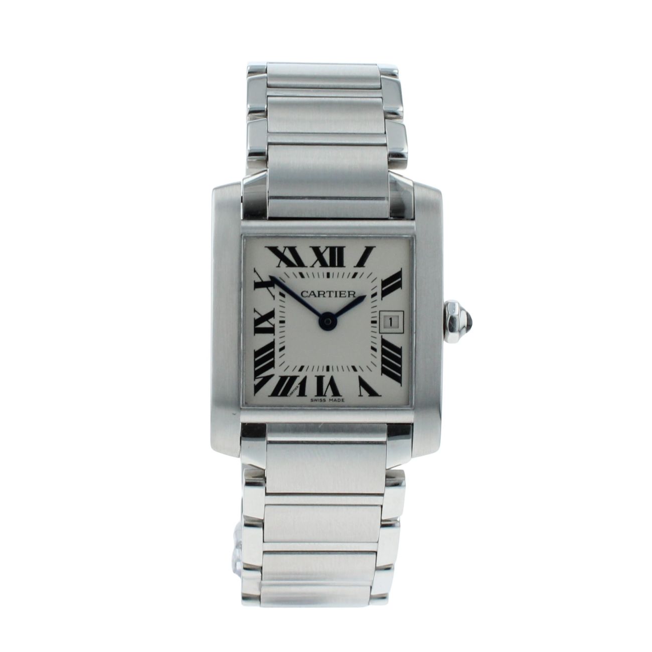 Cartier Tank Francaise Pre Owned Watch Ref 2465