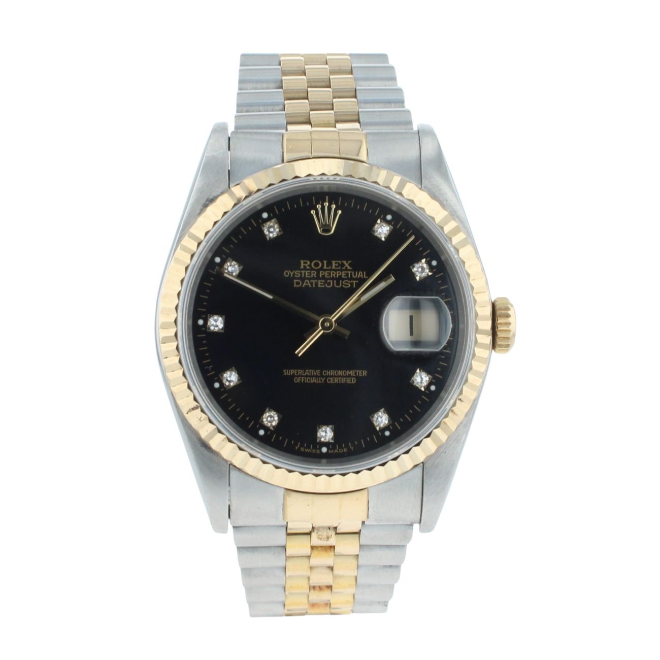 Rolex Datejust Pre Owned Watch Ref 16233