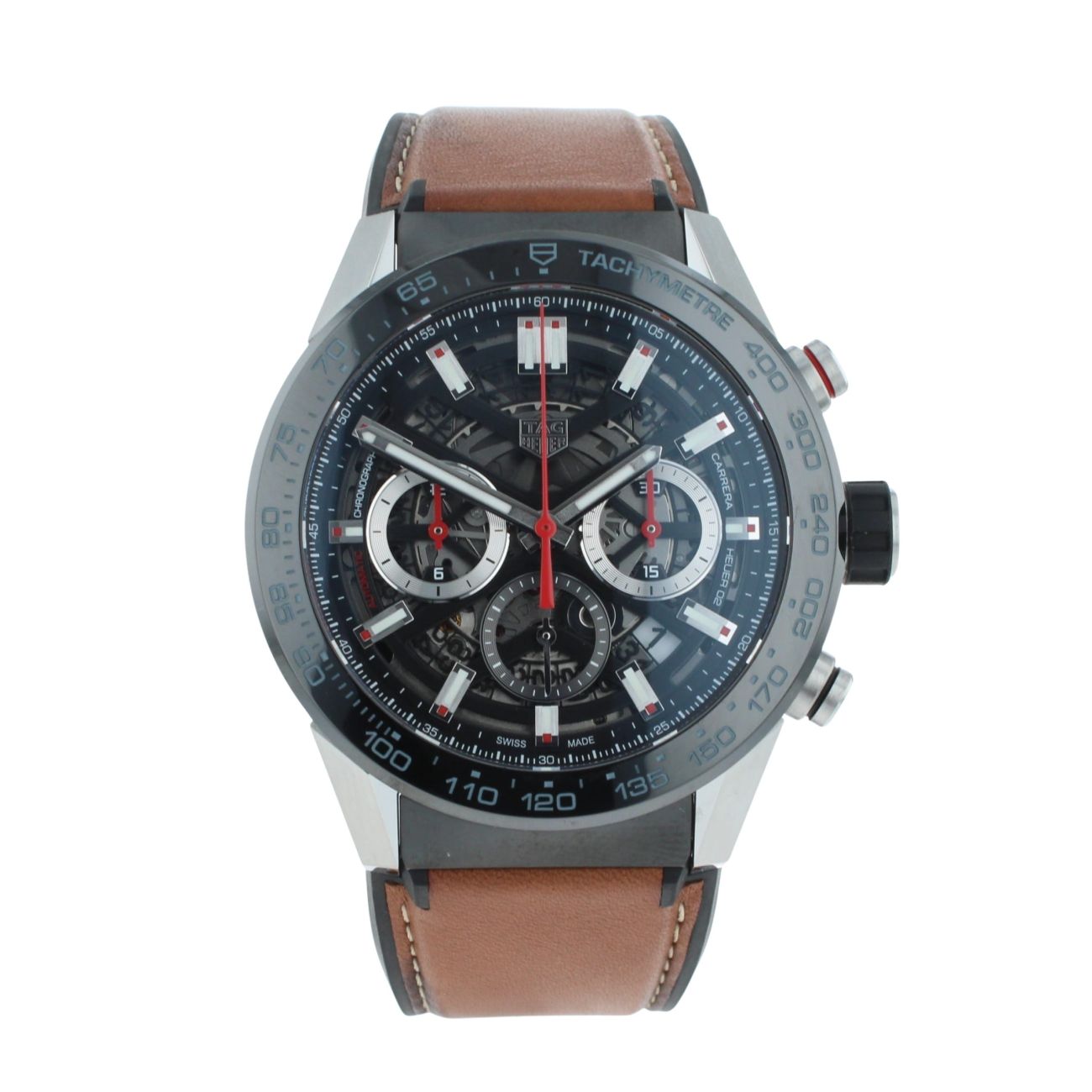 Tag Heuer Carrera Pre Owned Watch Ref CBG2A10