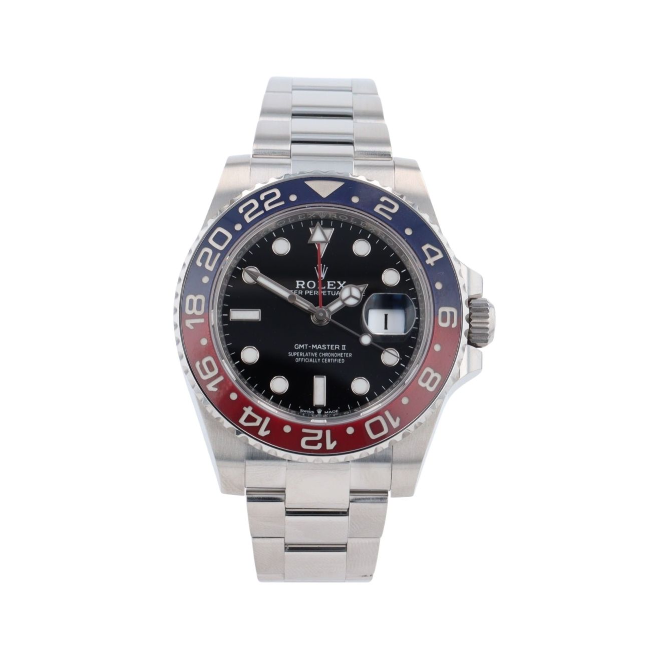 Rolex GMT Master II 'Pepsi' Pre Owned Watch Ref 126710BLRO
