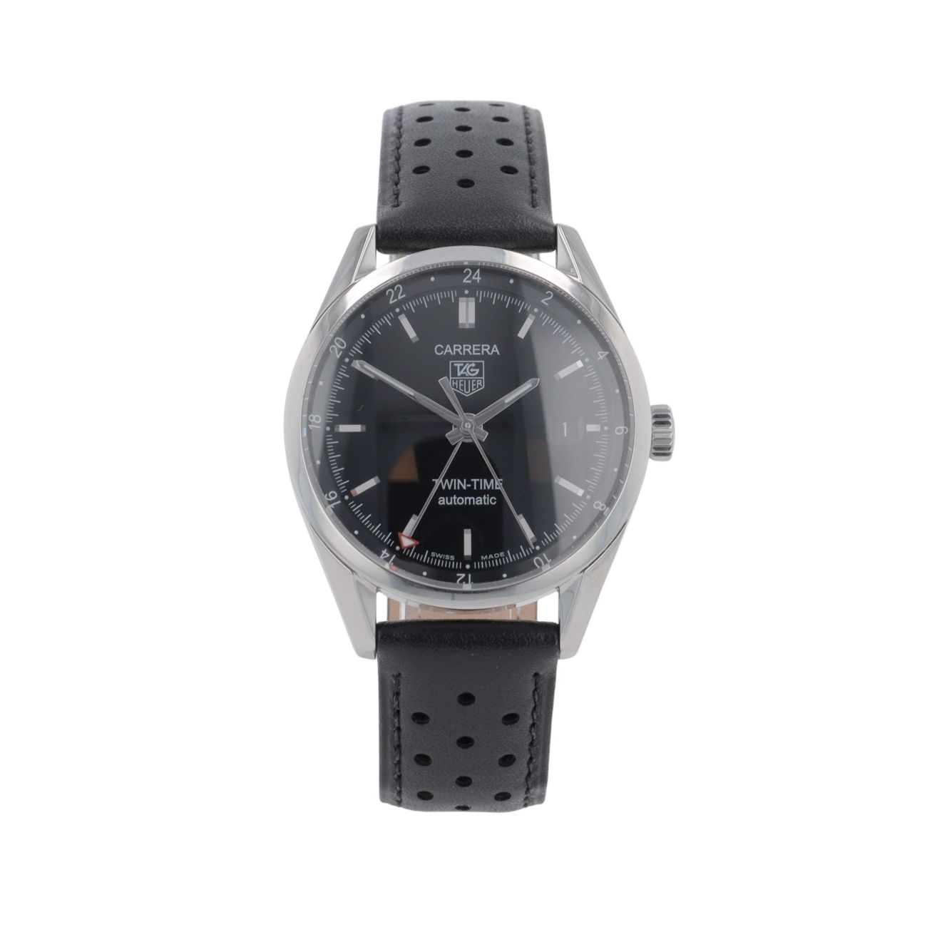 Tag Heuer Carrera 'Twin-Time' Pre Owned Watch Ref WV2115