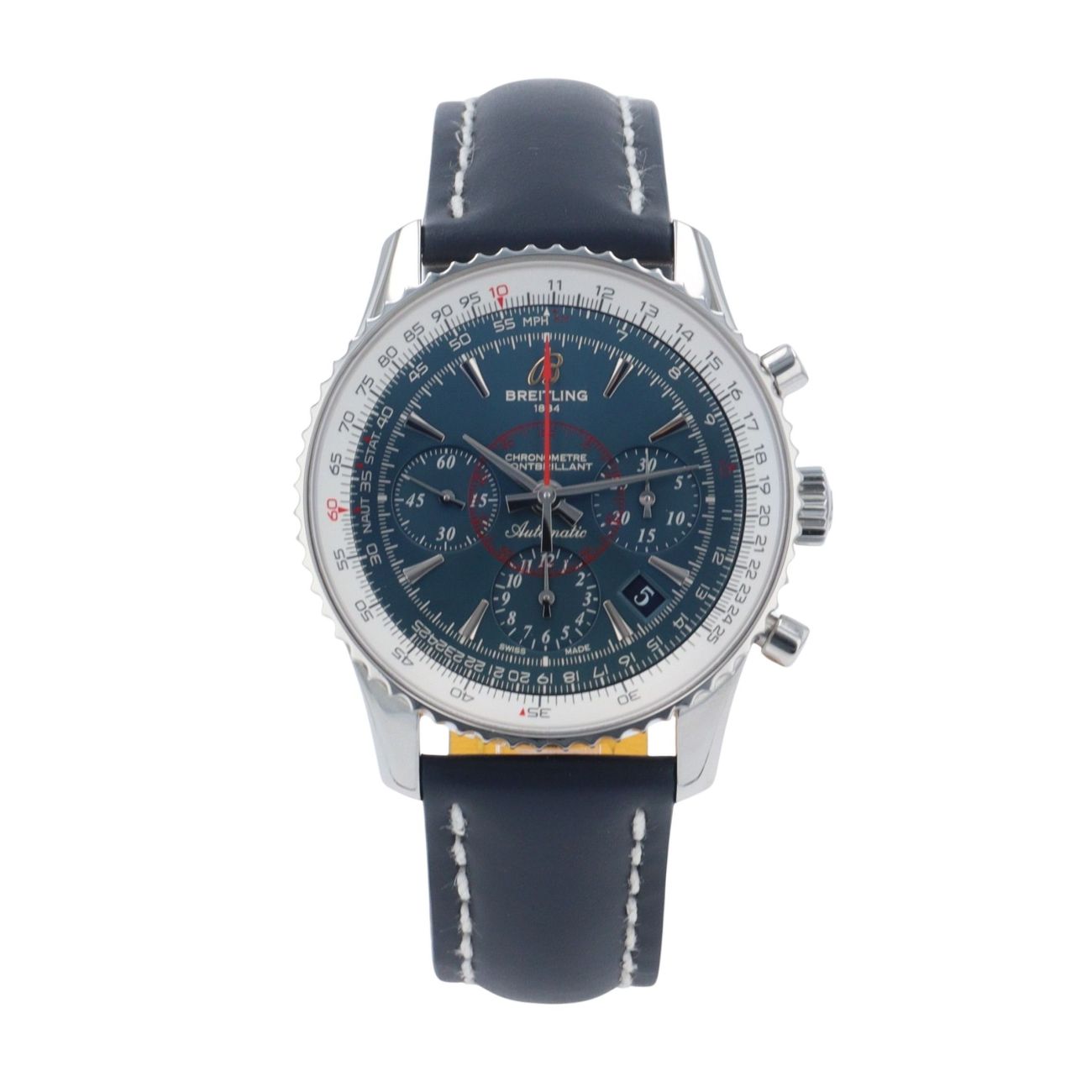 Breitling Montbrillant Pre Owned Watch Ref AB0130