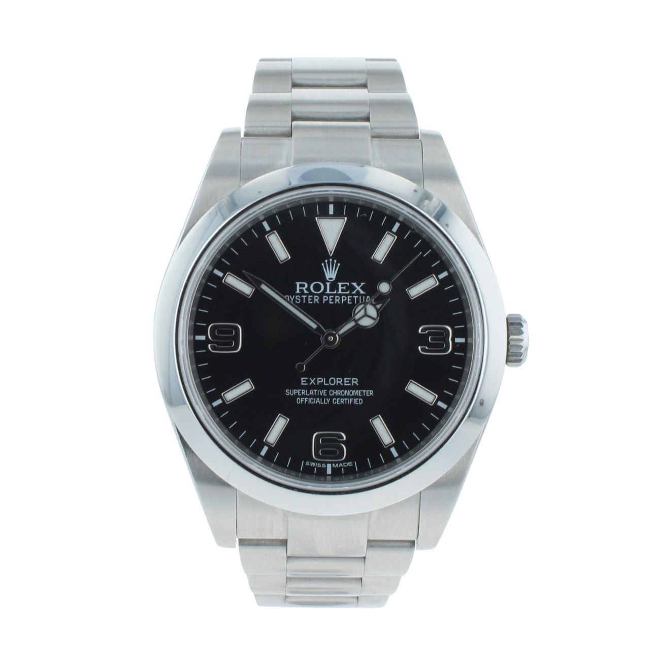 Rolex Explorer Pre Owned Watch Ref 214270
