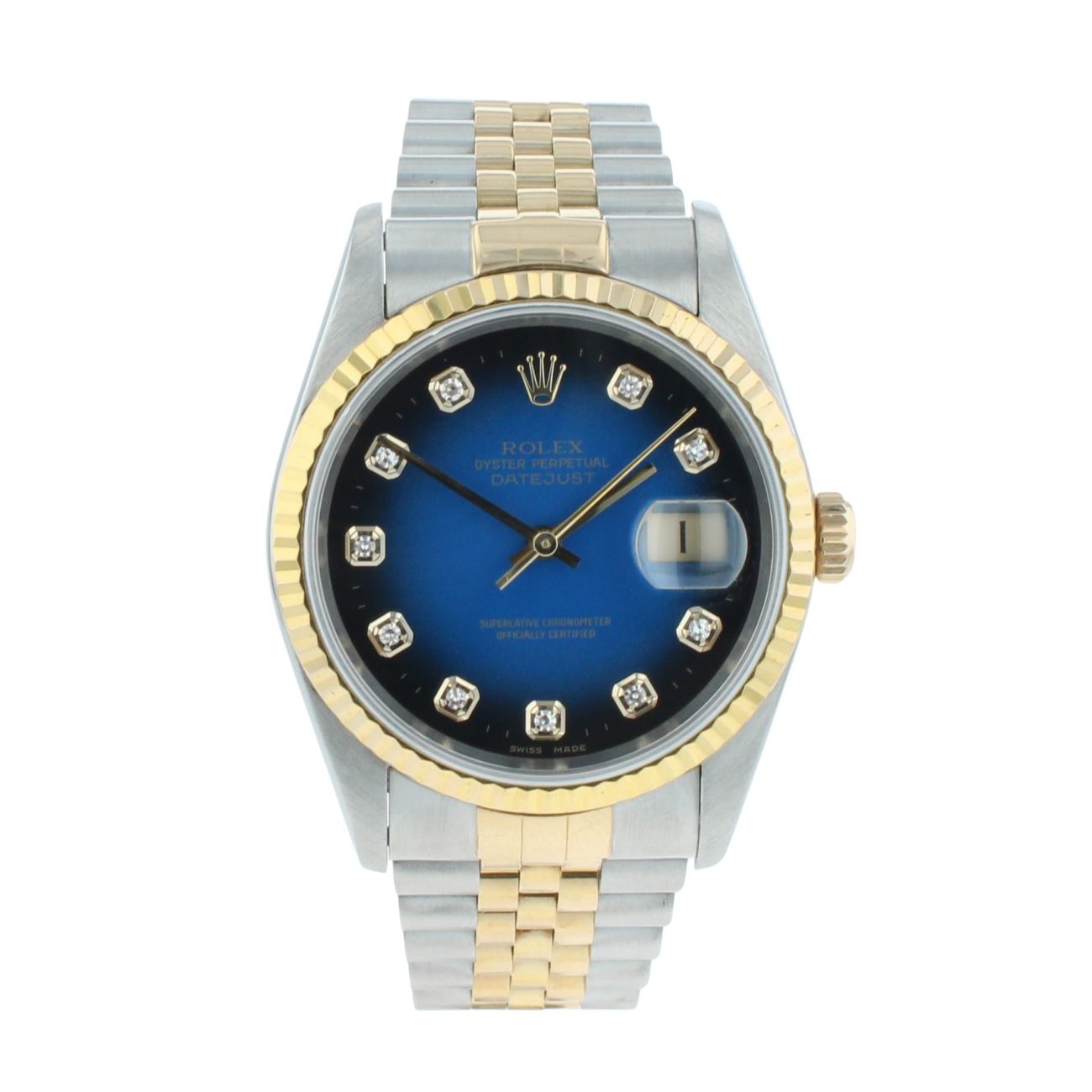 Rolex Datejust Pre Owned Watch Ref 16233
